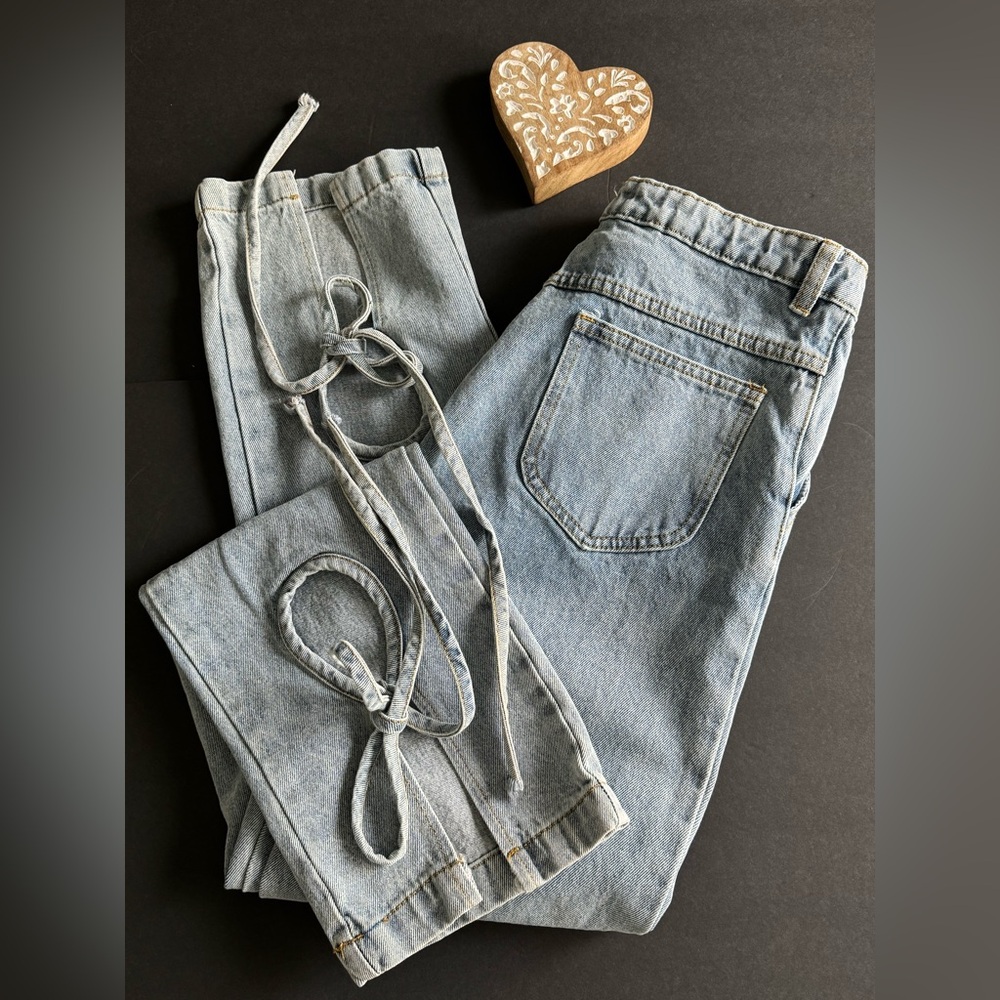 12th Tribe Blue Denim Overalls Relaxed Fit